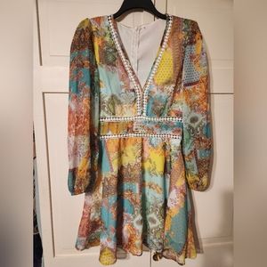 Cute boho dress, size medium
